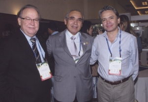 José Marcus Rotta, José Luciano Araujo, Enrique Osorio. Congreso de la ABNC. Natal - Brasil 2011.