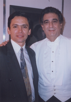 Enrique Osorio, Plácido Domingo. Bogotá - Colombia 1997